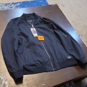 Lucky Brand Navy Bomber Jacket - XXL